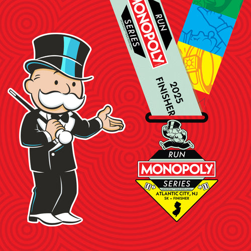 Atlantic City 2025 5K medal