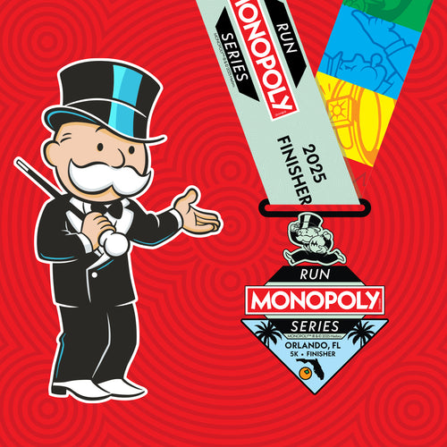 Orlando 2025 5K medal