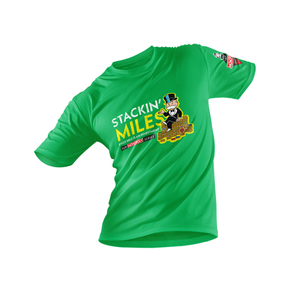 Stackin' Miles Run MONOPOLY Graphic T-Shirt