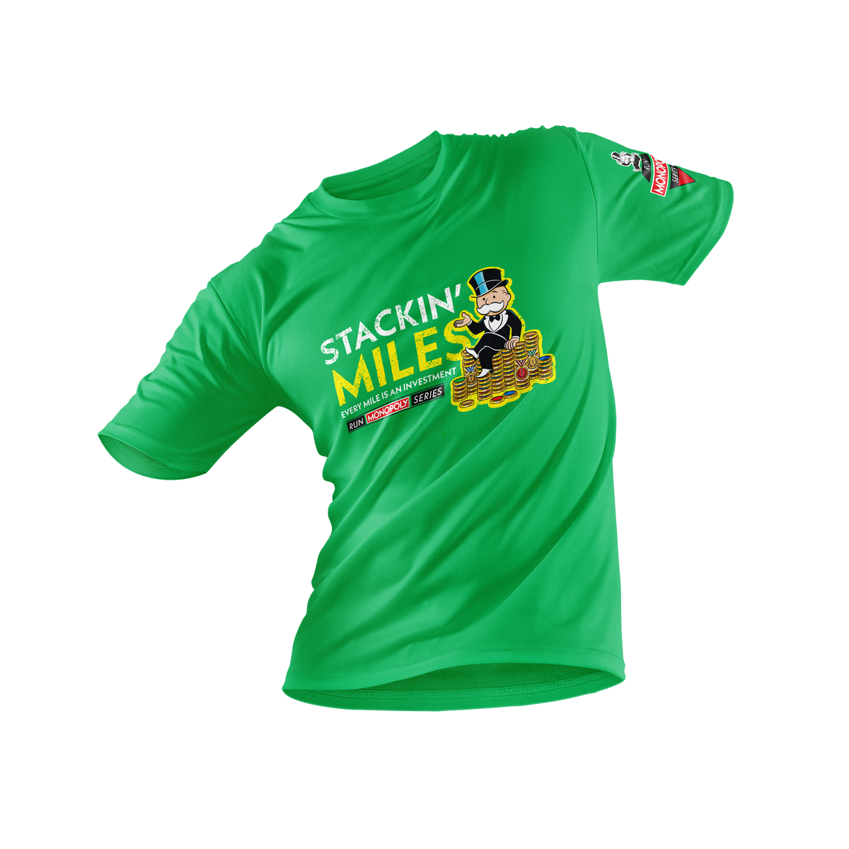 Stackin' Miles Shirt (Finisher Medals)